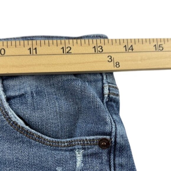 Abercrombie Simon High Rise Ankle Jeans Size 27 Crop 22.5" Inseam - Picture 5 of 9